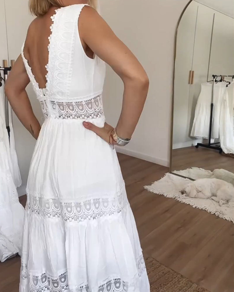 Anna™ - V-neck dress