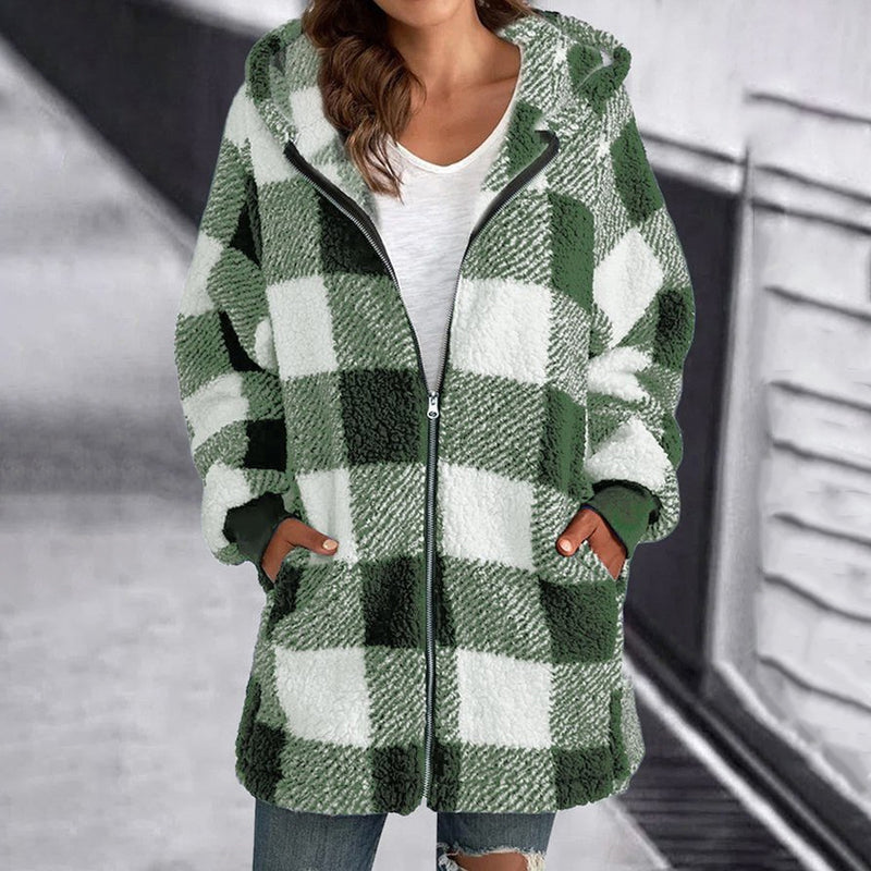 Checkered coat
