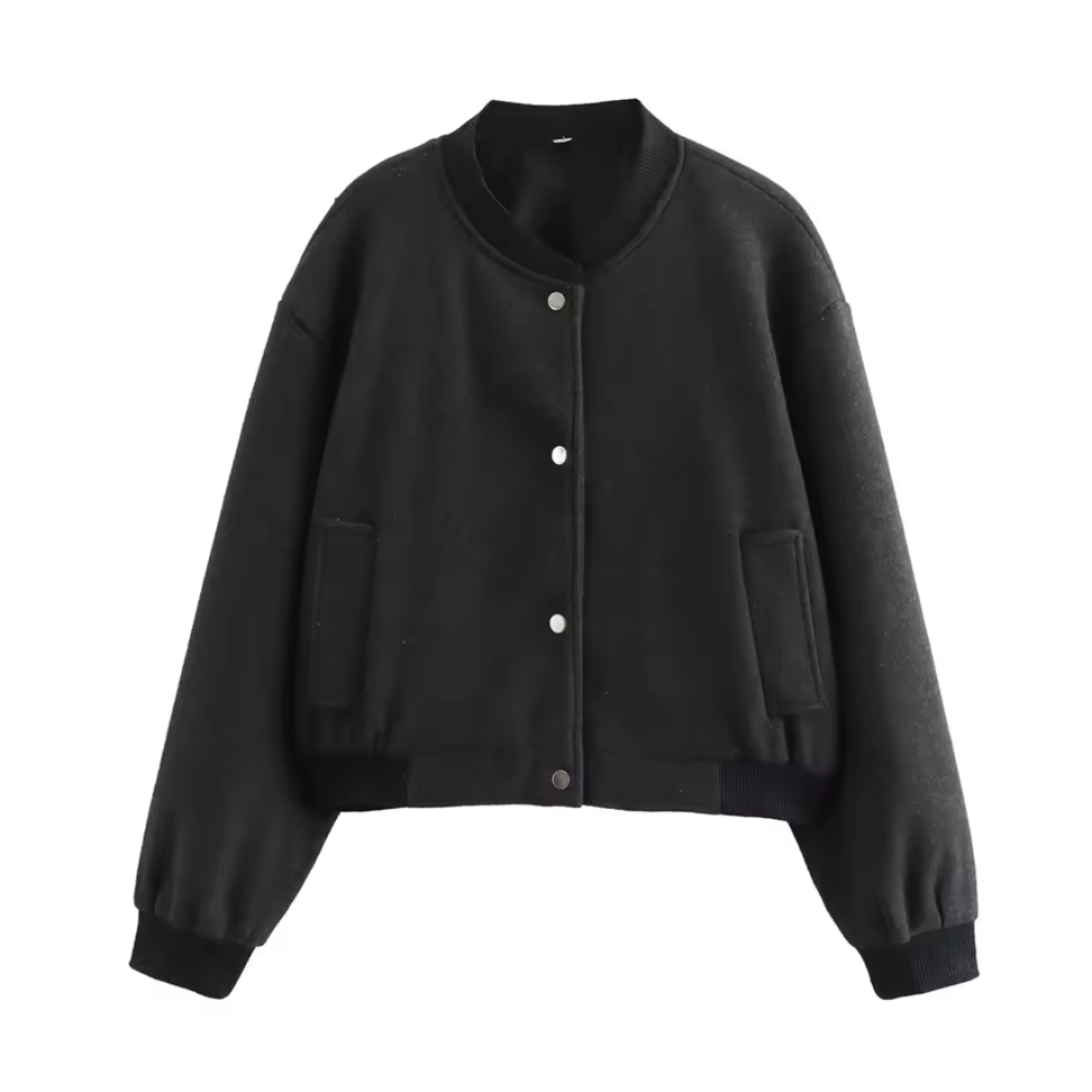 Valenzora | Ribbed Bomber Jacket Transitional Jacket For Women