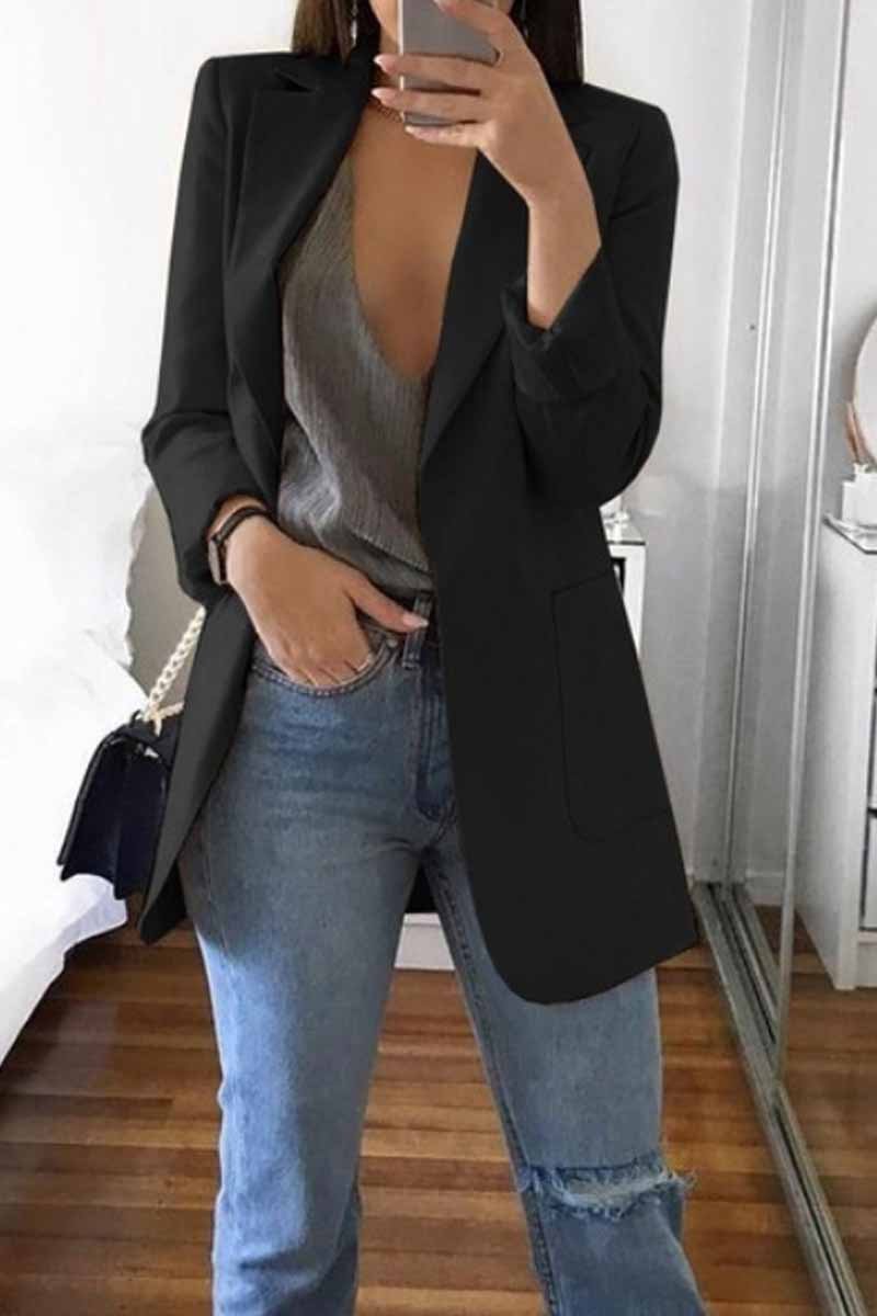 Valenzora | Comfortable long blazer