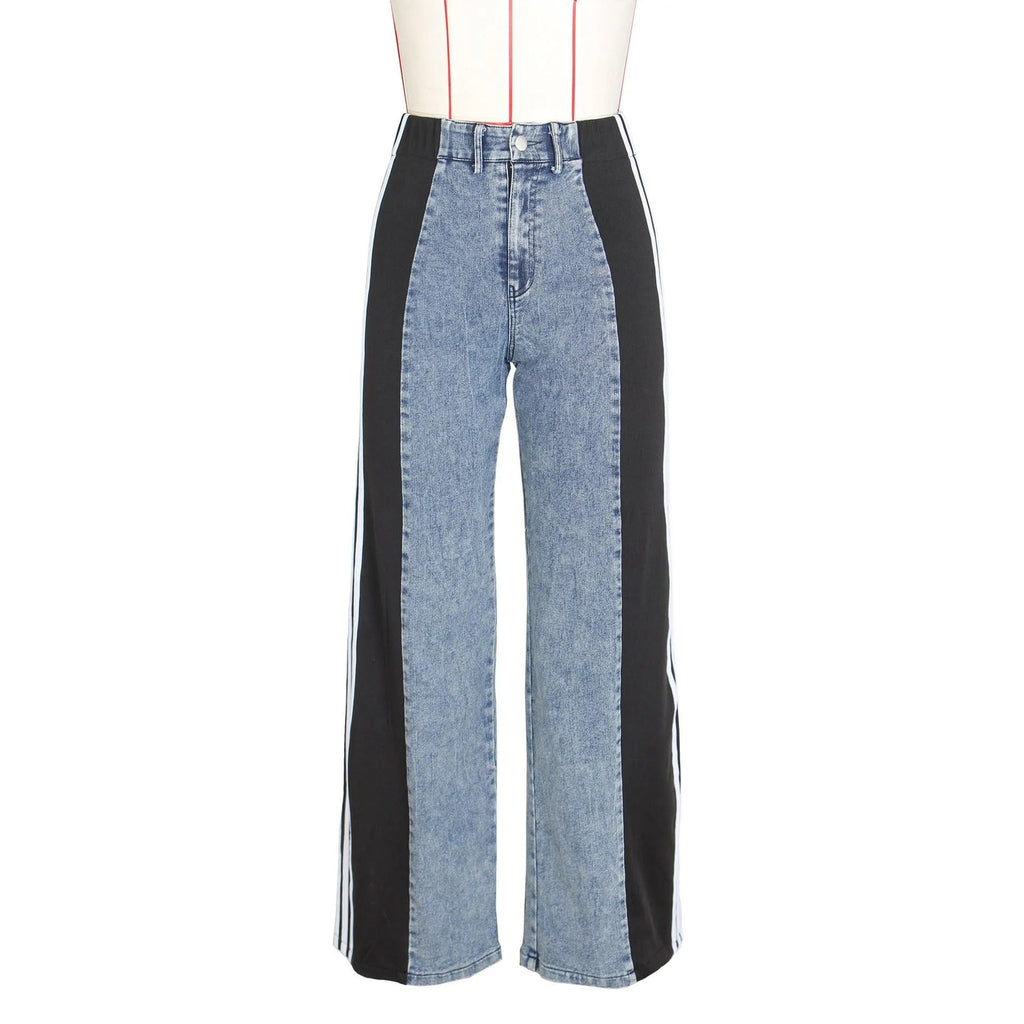 Valenzora | Wide-leg denim trousers