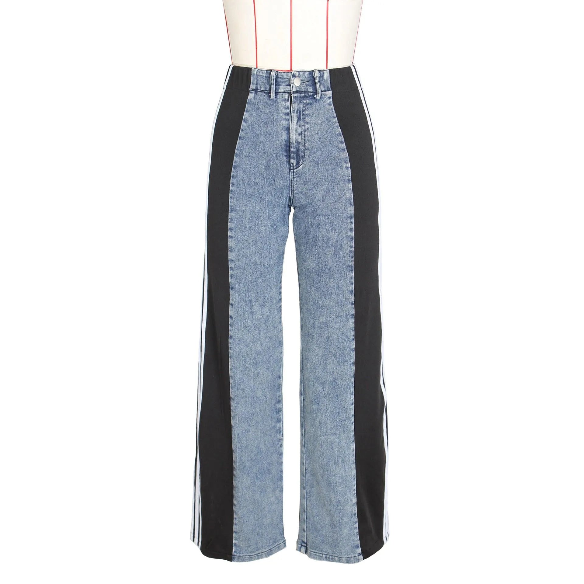Valenzora | Wide-leg denim trousers