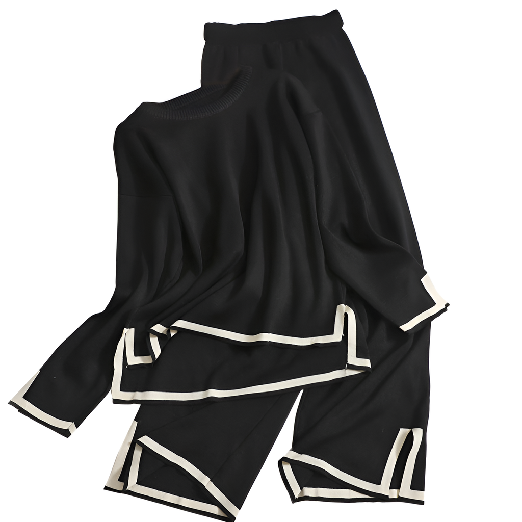 Valenzora Elastic Knit Lounge Set