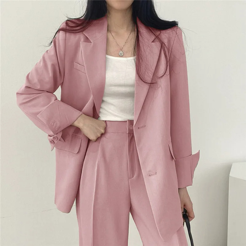 Valenzora | Long women's blazer with wide lapels and relaxed fit