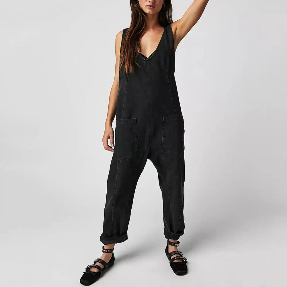 Valenzora | Stylish denim jumpsuit