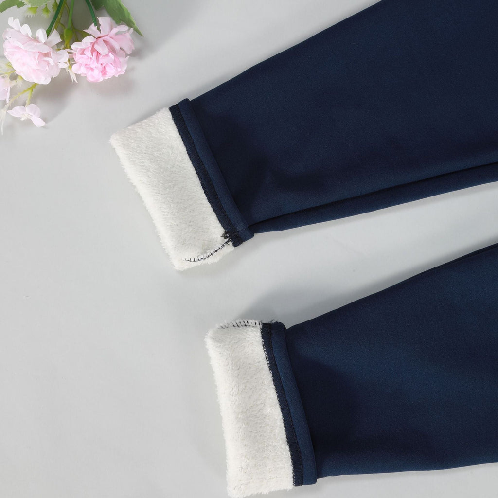 Valenzora | Lovely Fleece High Waist Wool Leggings