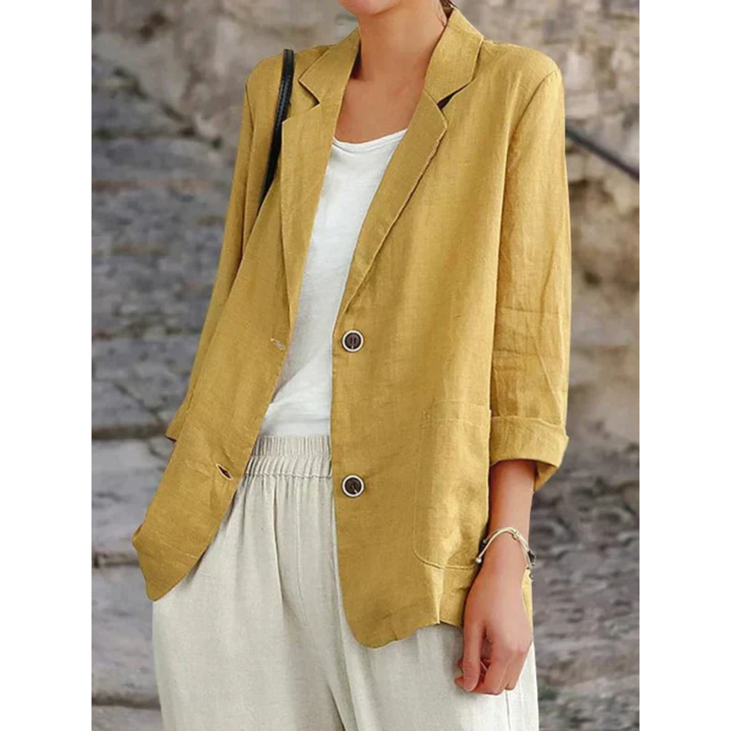 Valenzora | Stilvolle Leinenjacke