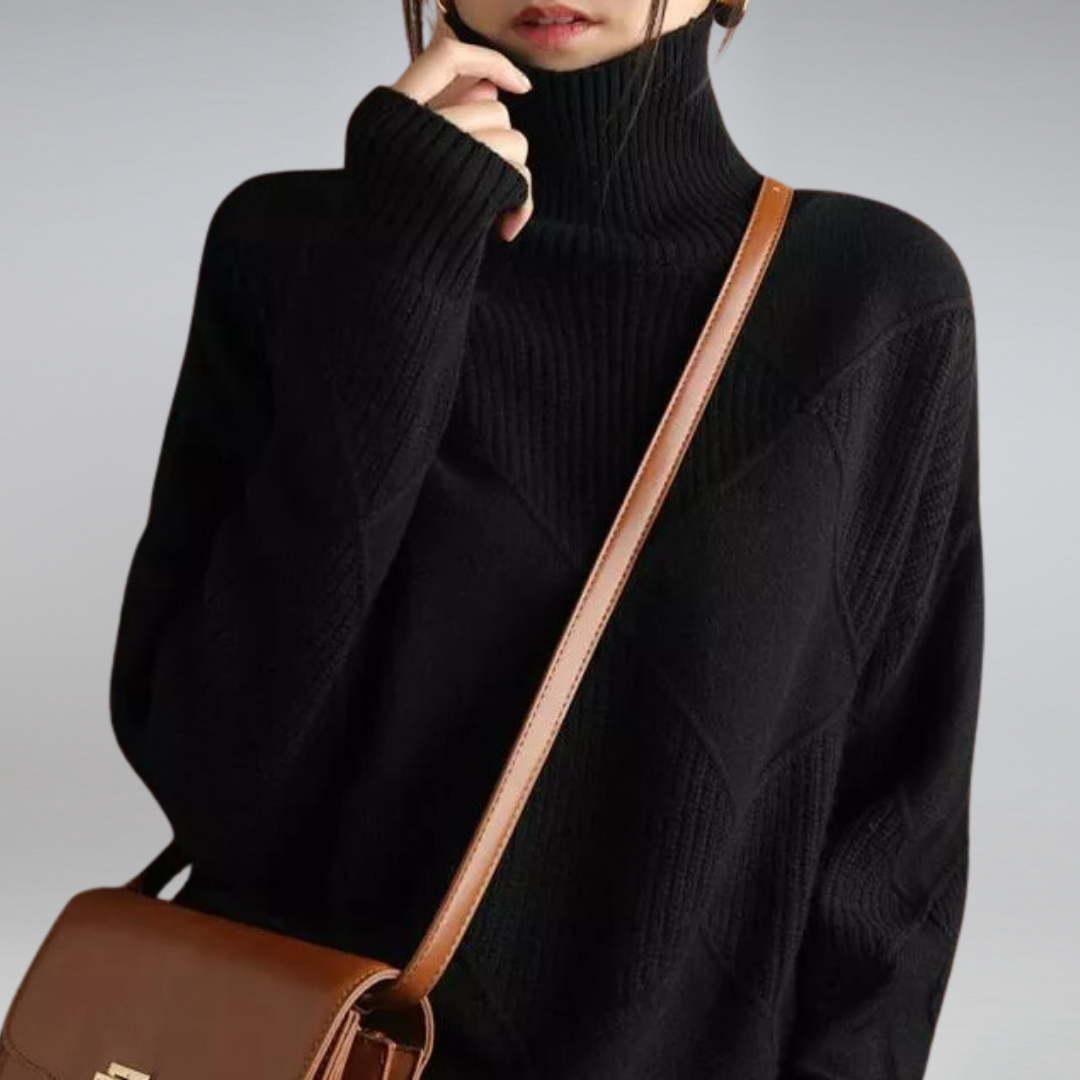 Stylish turtleneck sweaters