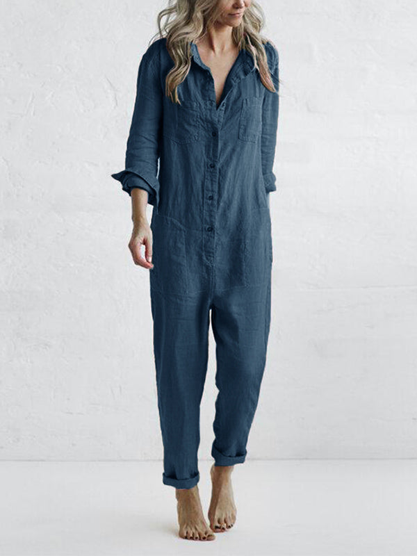 Valenzora | LONG SLEEVE JUMPSUIT