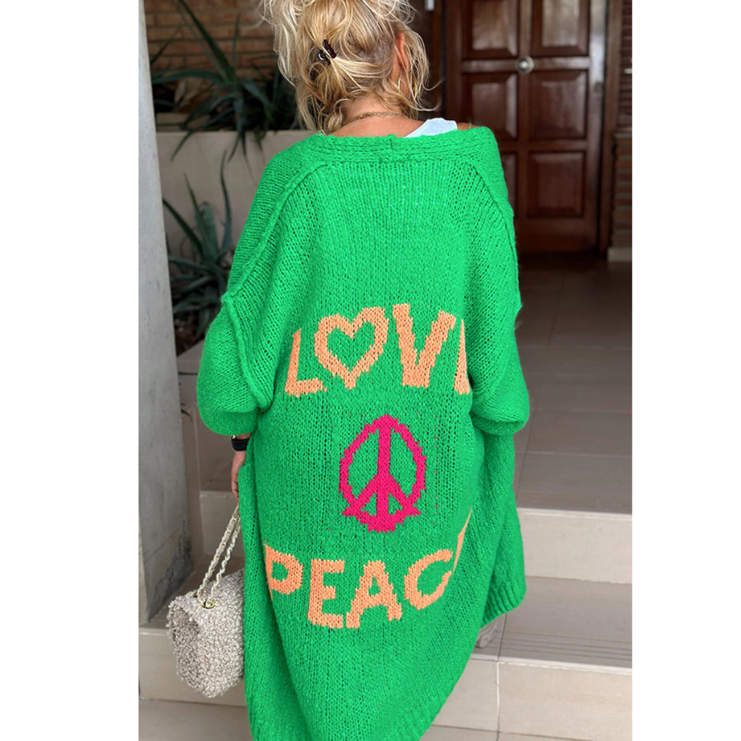 Valenzora Peace Cardigan – Ibiza
