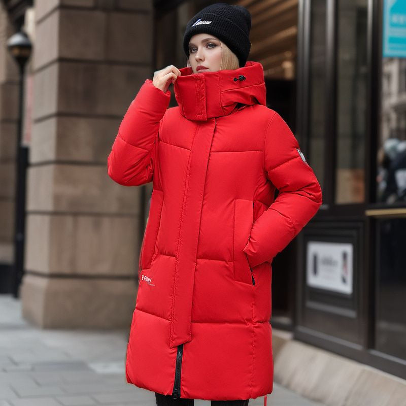 Valenzora | Stylish hooded cotton jacket with sleeve logo