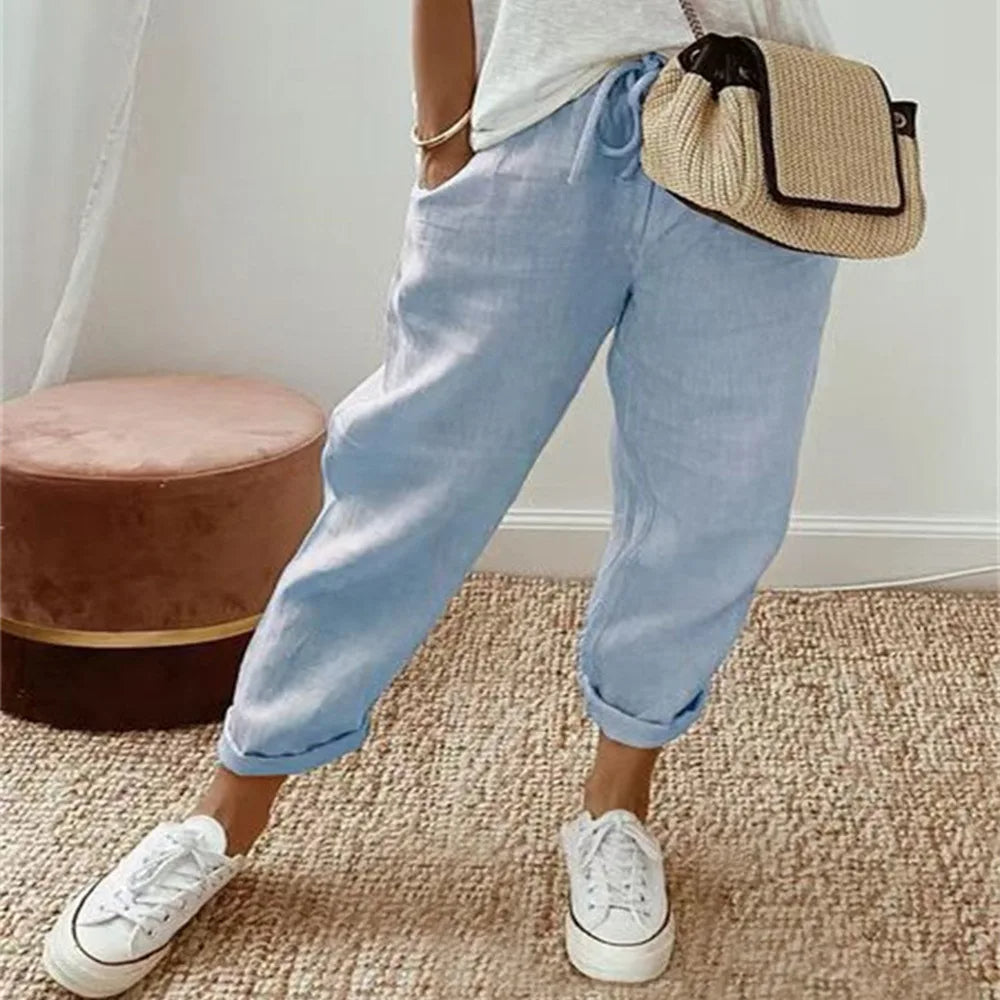 Valenzora | Comfortable linen trousers