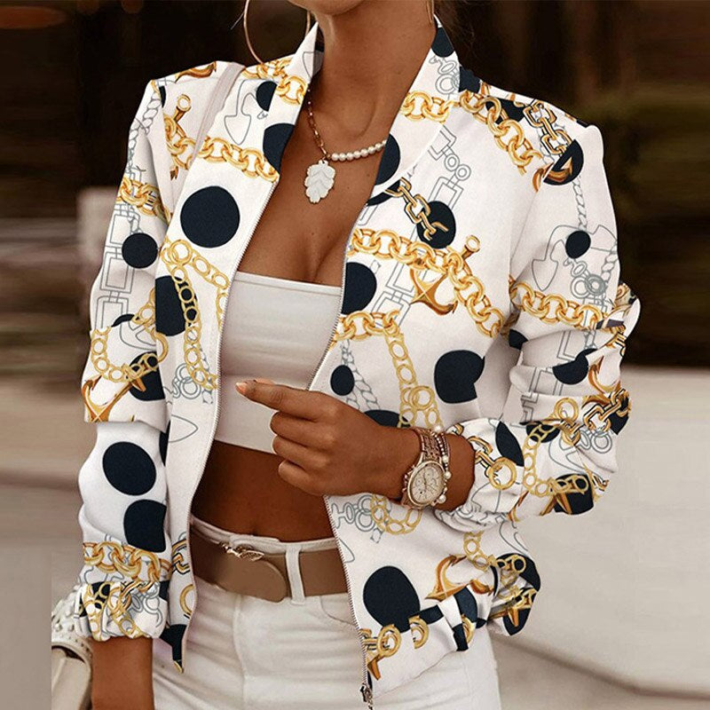 Valenzora Jacket | Vintage elegant mid-length jacket for women