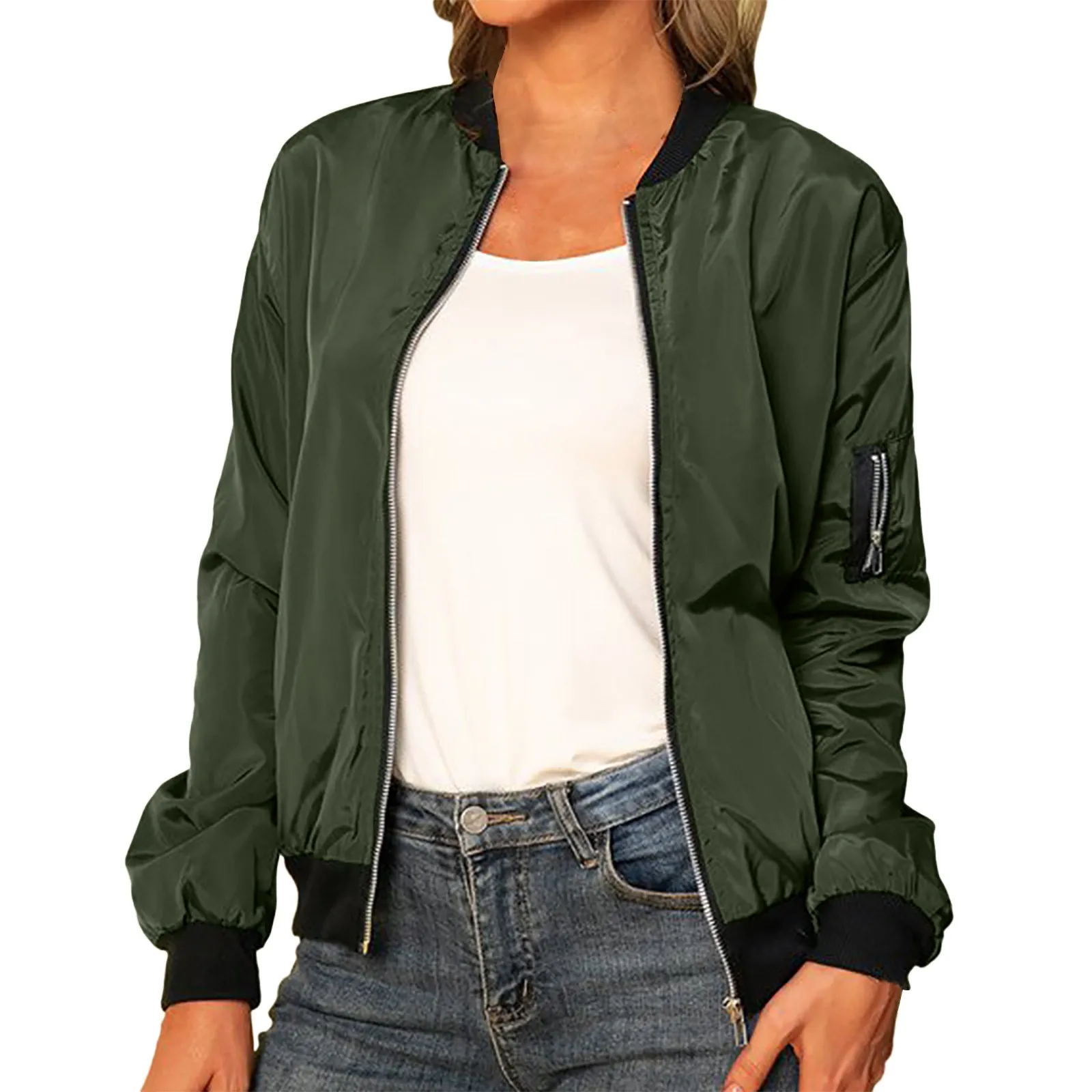 Valenzora | Classic Casual Bomber Jacket Women's