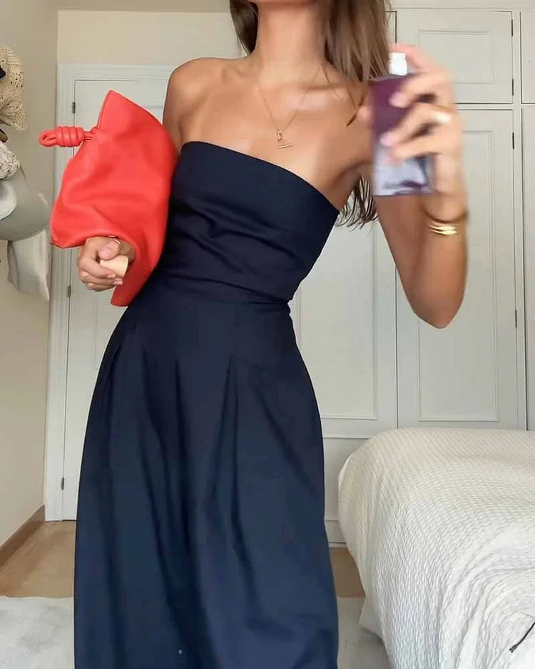 Valenzora | Elegant Off-Shoulder Jumpsuit for Women