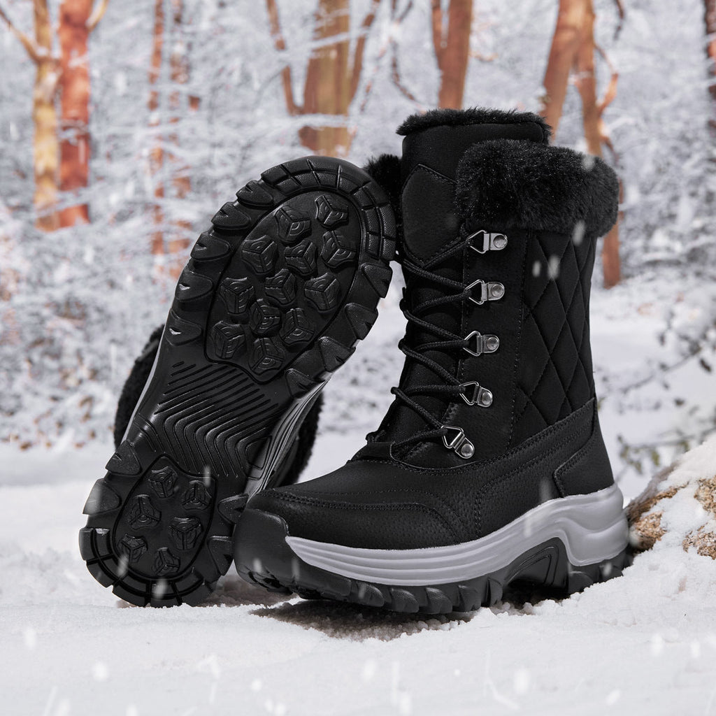 Valenzora | Casual winter fleece-lined boots for women