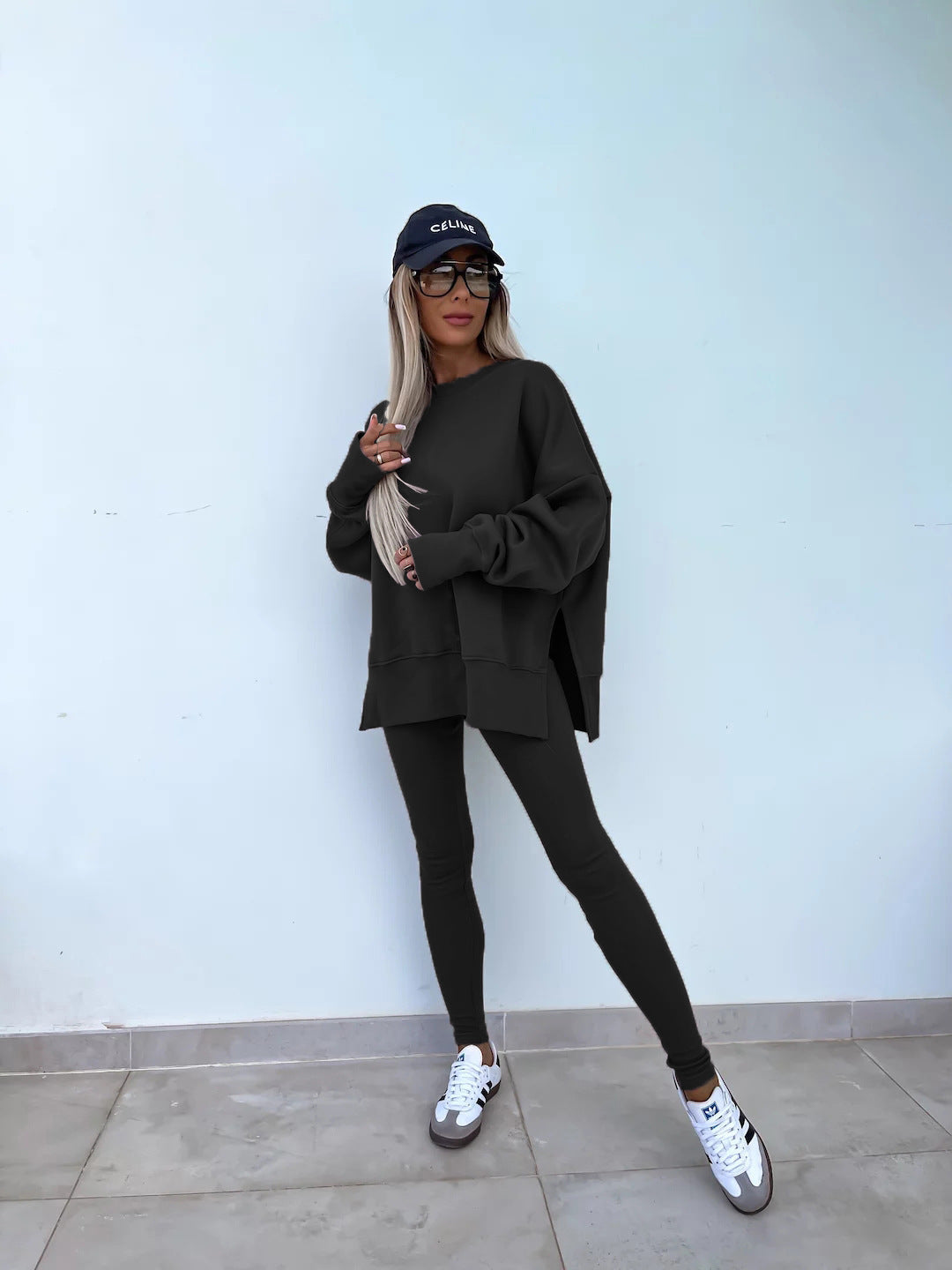 Valenzora | Damen Anzug im Relaxed-Stil mit langen Ärmeln – Winter-Set