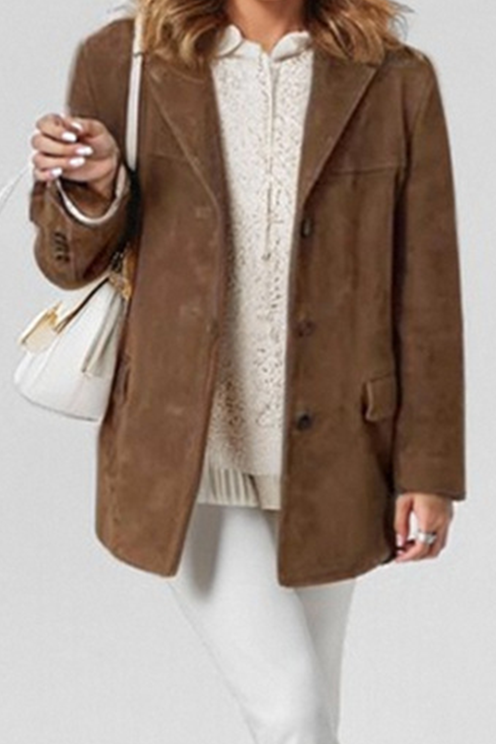 Valenzora | Vintage café jacket with lapels, welt pockets and buttons