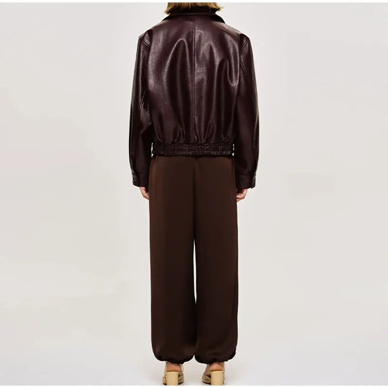 Valenzora | Classic Burgundy Jacket