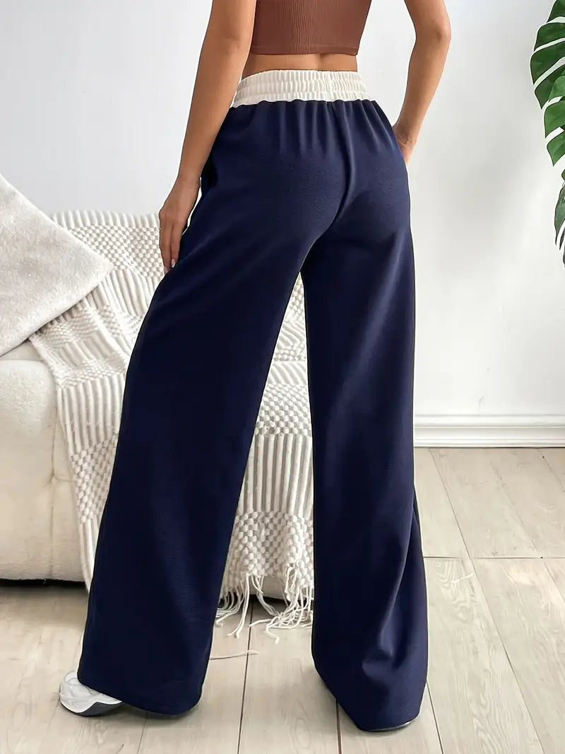 Valenzora | Comfortable wide-leg jogging pants with stretch for women