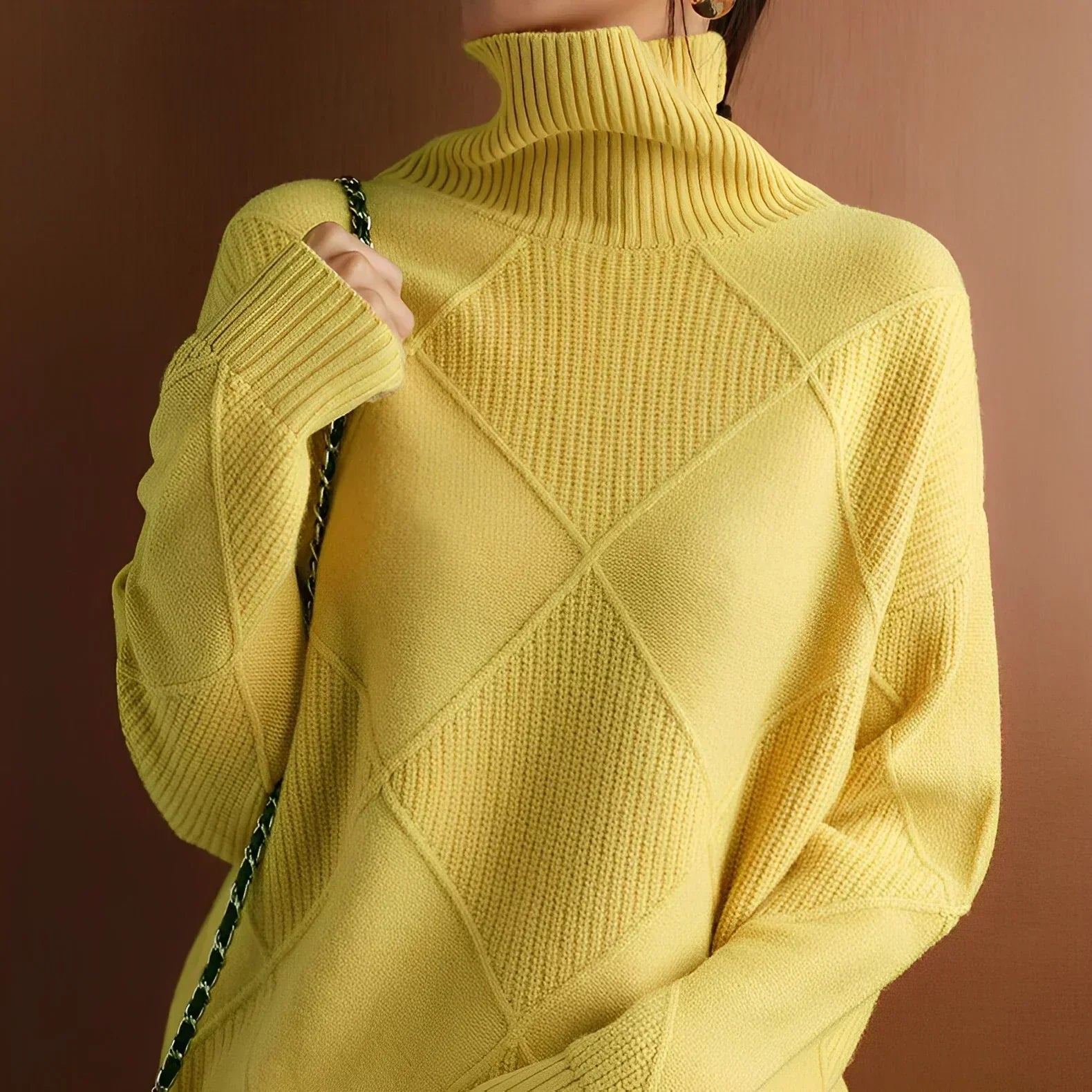Layla™ KNITTED TURTLE ECK