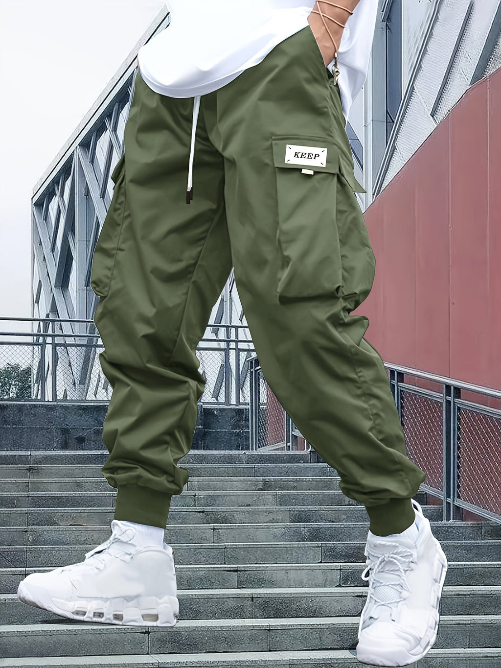 Cargo jogger pants