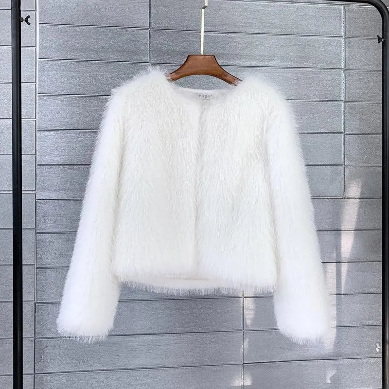 Valenzora | Solid Color Short Coat for Women