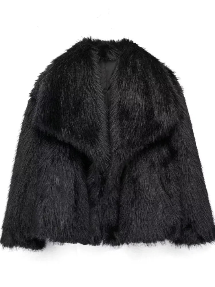 Valenzora | Eco-fur coat