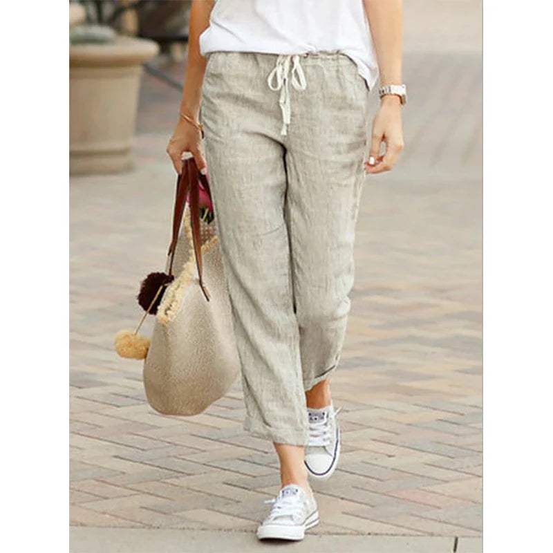 Valenzora | Women's linen trousers