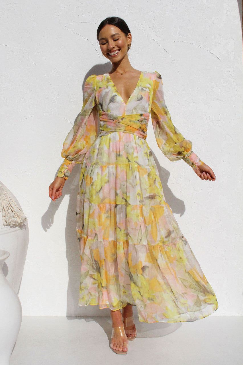 Valenzora | Floral Wrap Dress for Women