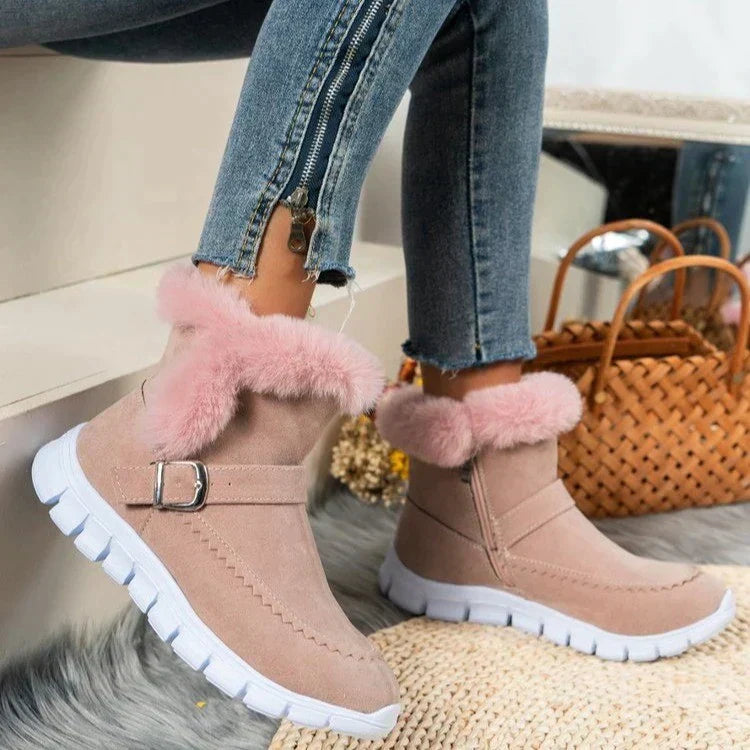 Winter Fur Warm Boots