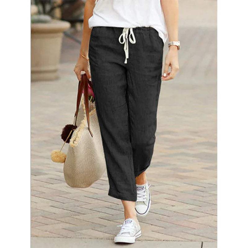 Valenzora | Women's linen trousers