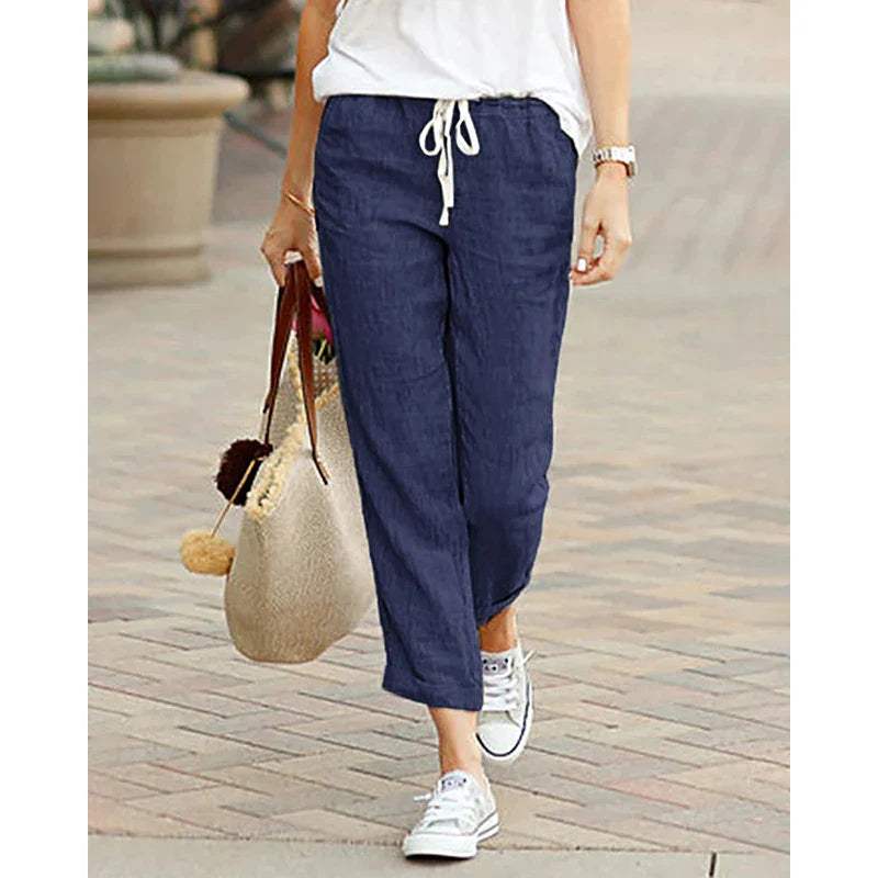 Valenzora | Women's linen trousers