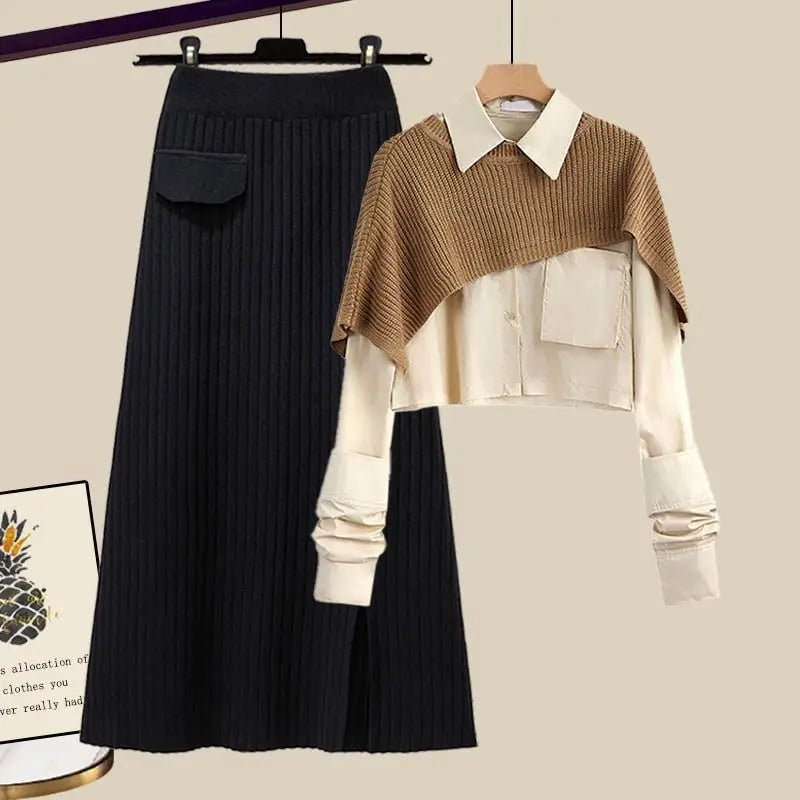 Valenzora - Fashionably knitted outfit