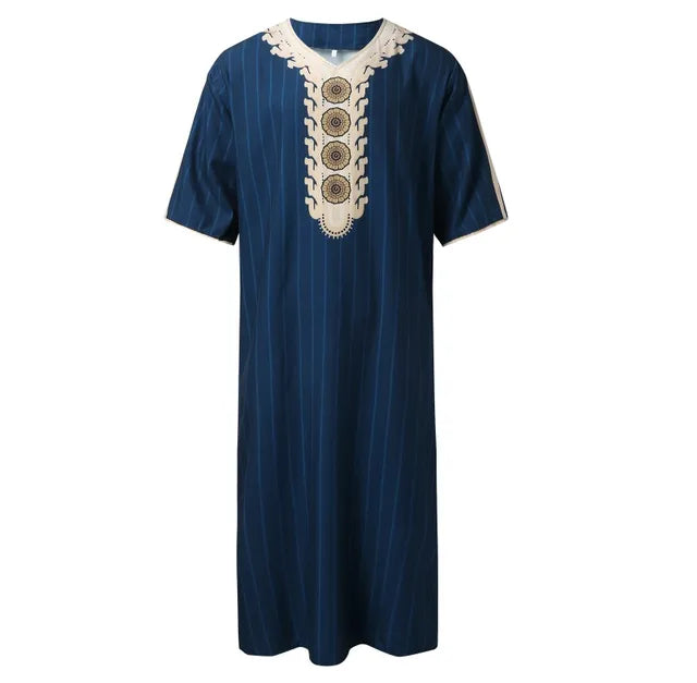 Valenzora | Loose fleece with V-neck Djellaba