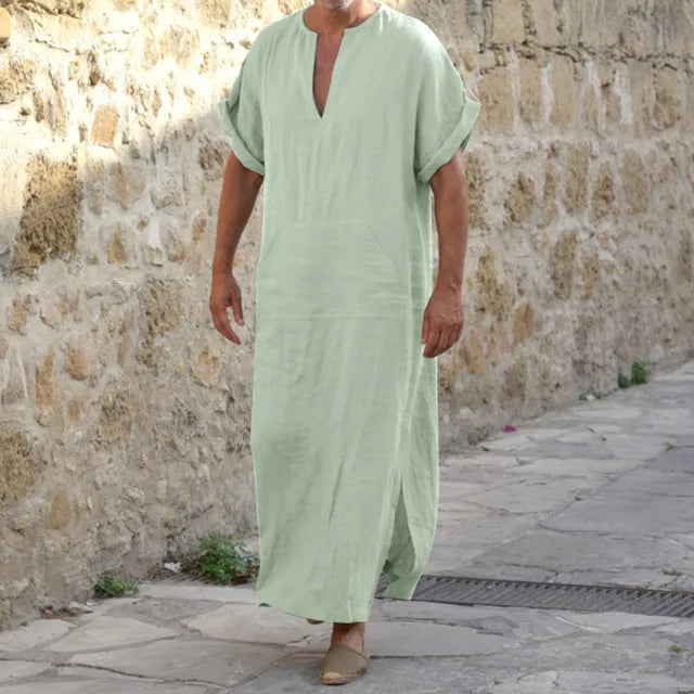 Valenzora | Comfortable V-neck djellaba