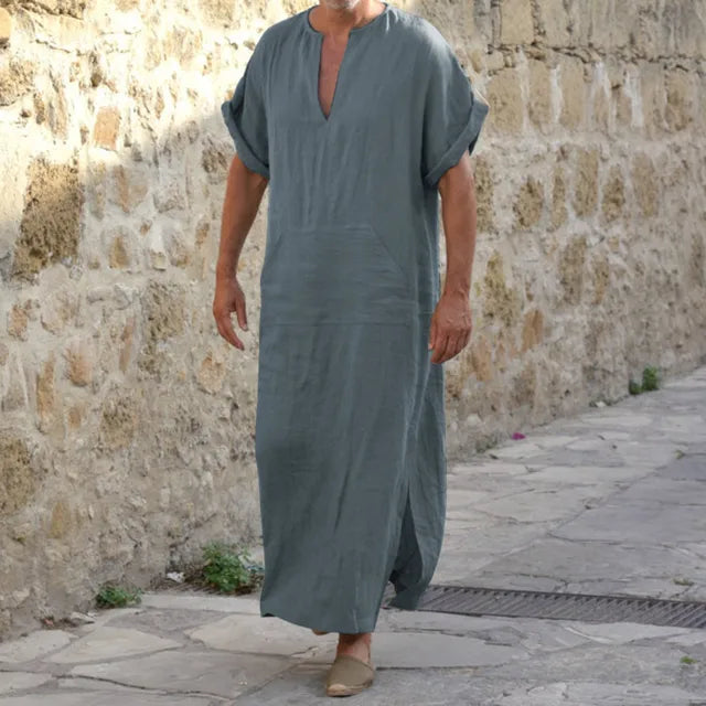 Valenzora | Comfortable V-neck djellaba