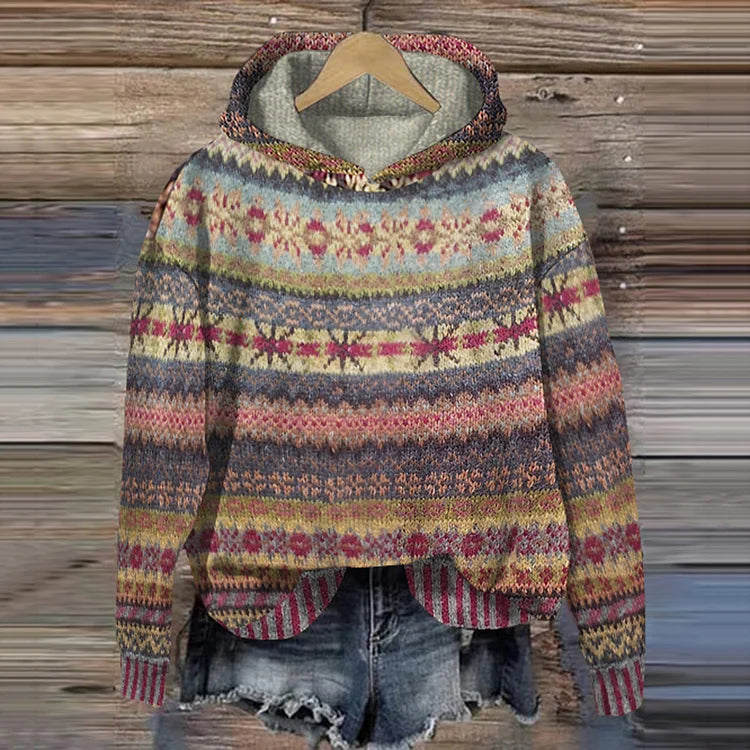 Valenzora | Ethnischer Hoodie