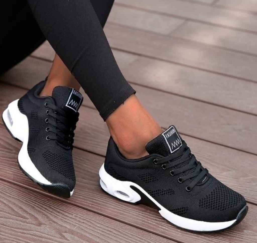 Valenzora - Orthopedic Lightweight, Breathable Sports Sneakers for Women | Sporty Casual Running Shoe with Air Cushion Sole
