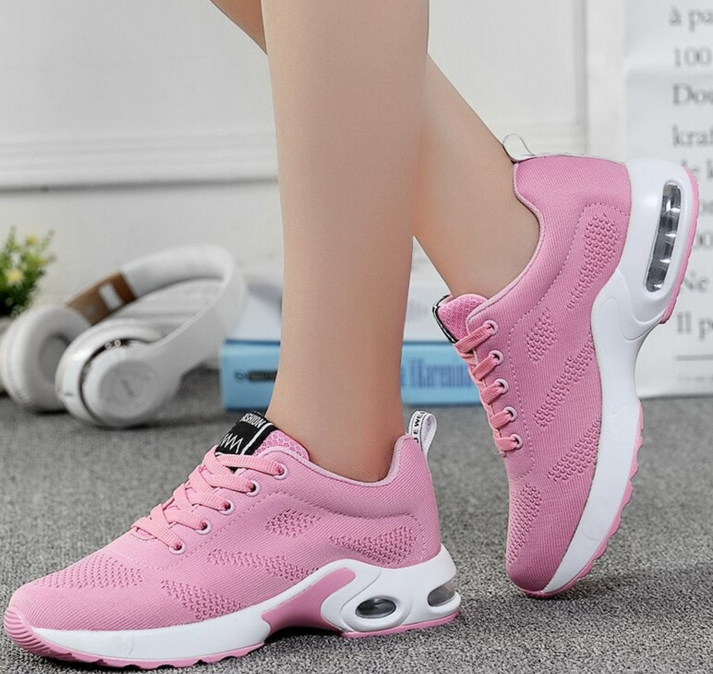 Valenzora - Orthopedic Lightweight, Breathable Sports Sneakers for Women | Sporty Casual Running Shoe with Air Cushion Sole