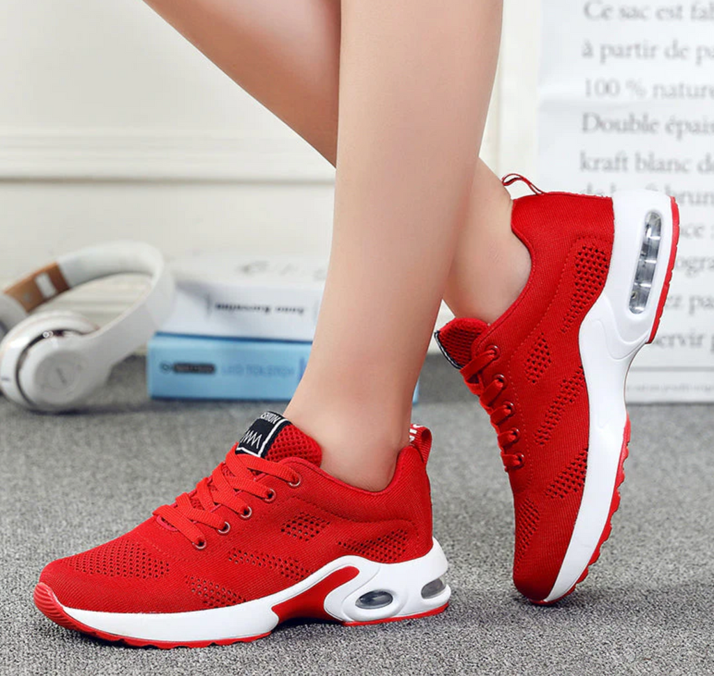 Valenzora - Orthopedic Lightweight, Breathable Sports Sneakers for Women | Sporty Casual Running Shoe with Air Cushion Sole