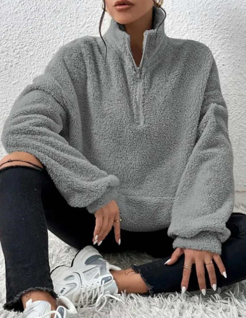 Valenzora | Warm Fleece Winter Sweater for Women