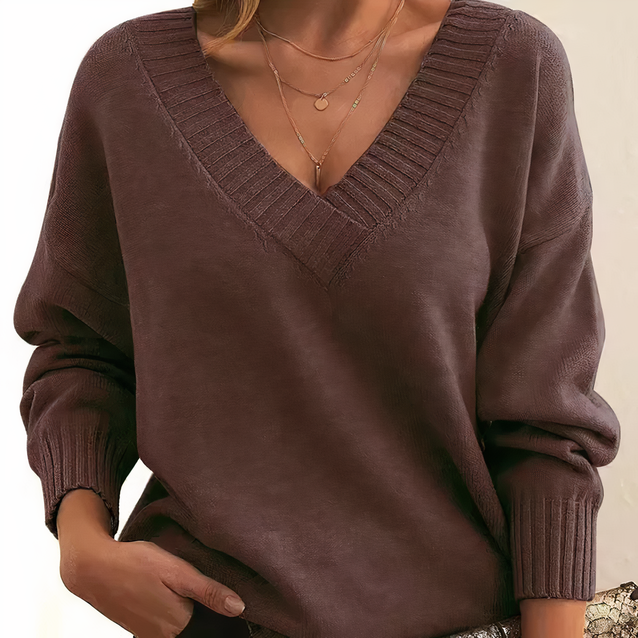 Women's Fashion Sweater - Autumn