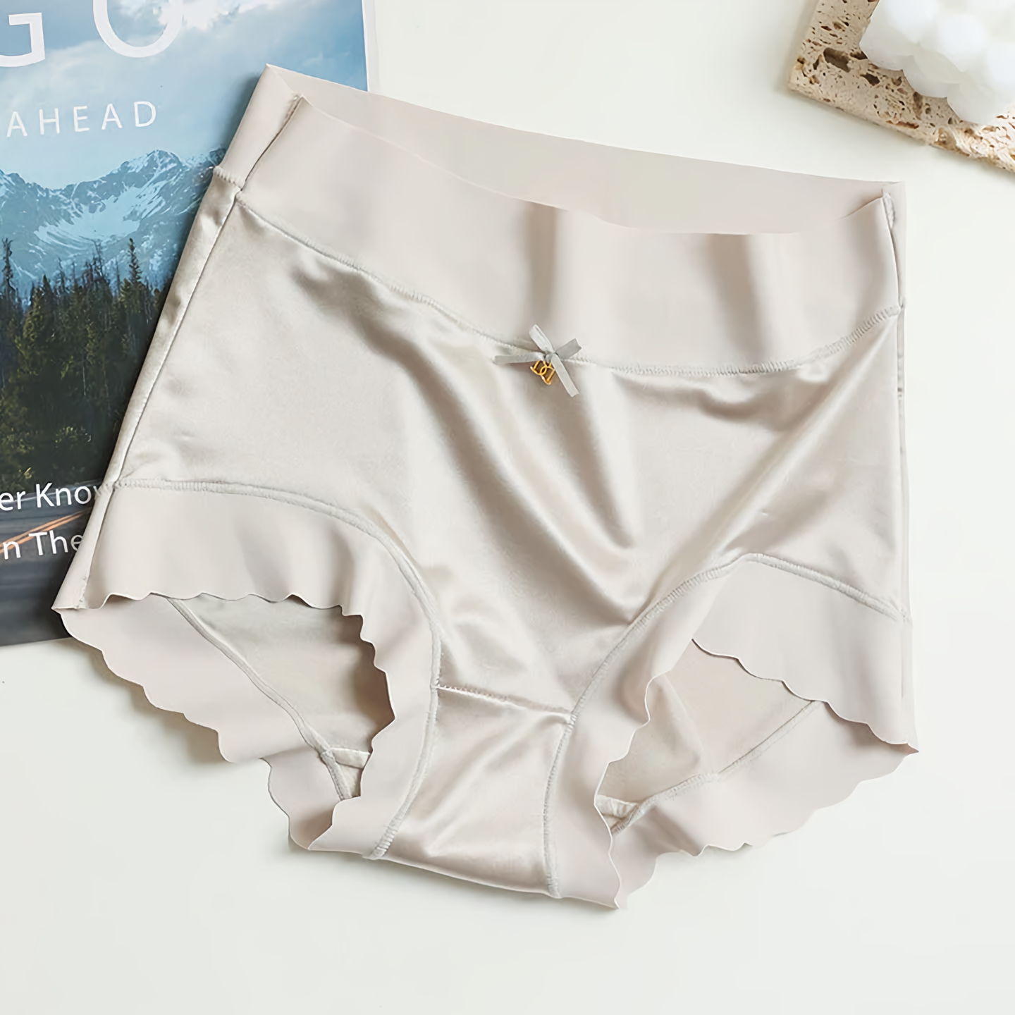 Valenzora | Delicate Seamless Silk Satin Underwear for Women