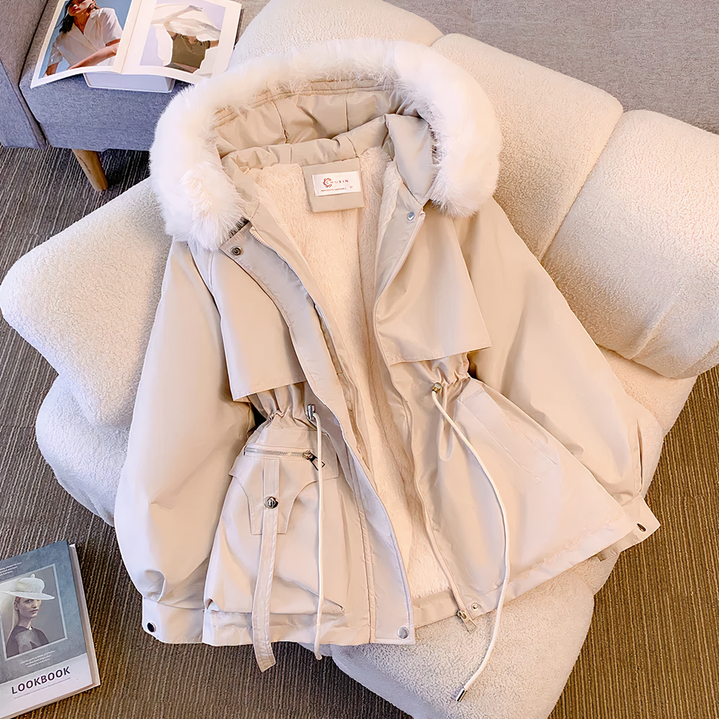 Valenzora - Winter jacket with fur hood