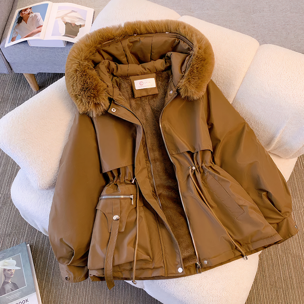 Valenzora - Winter jacket with fur hood
