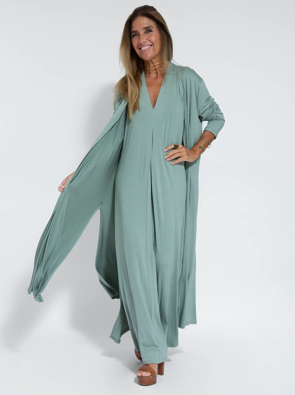 Valenzora | Elegant & Comfortable Women's Dress with Vest