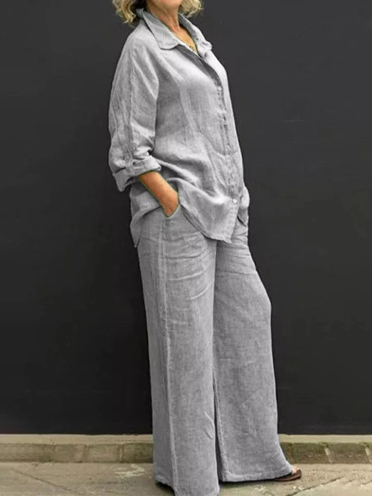 Valenzora | Linen Summer Set for Women