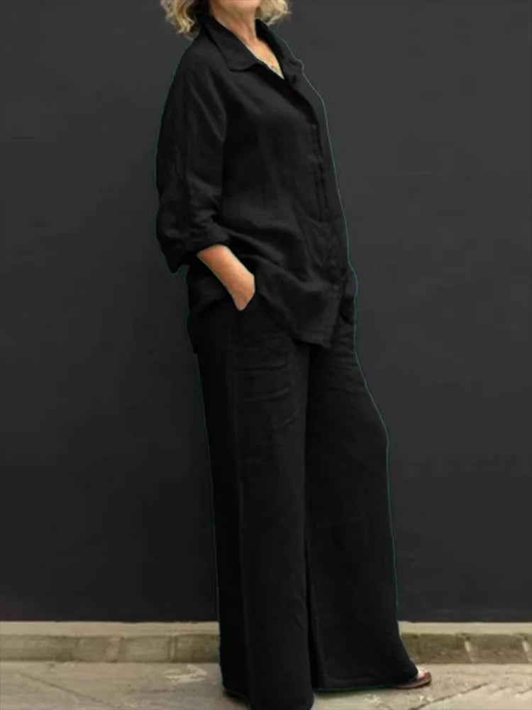 Valenzora | Linen Summer Set for Women
