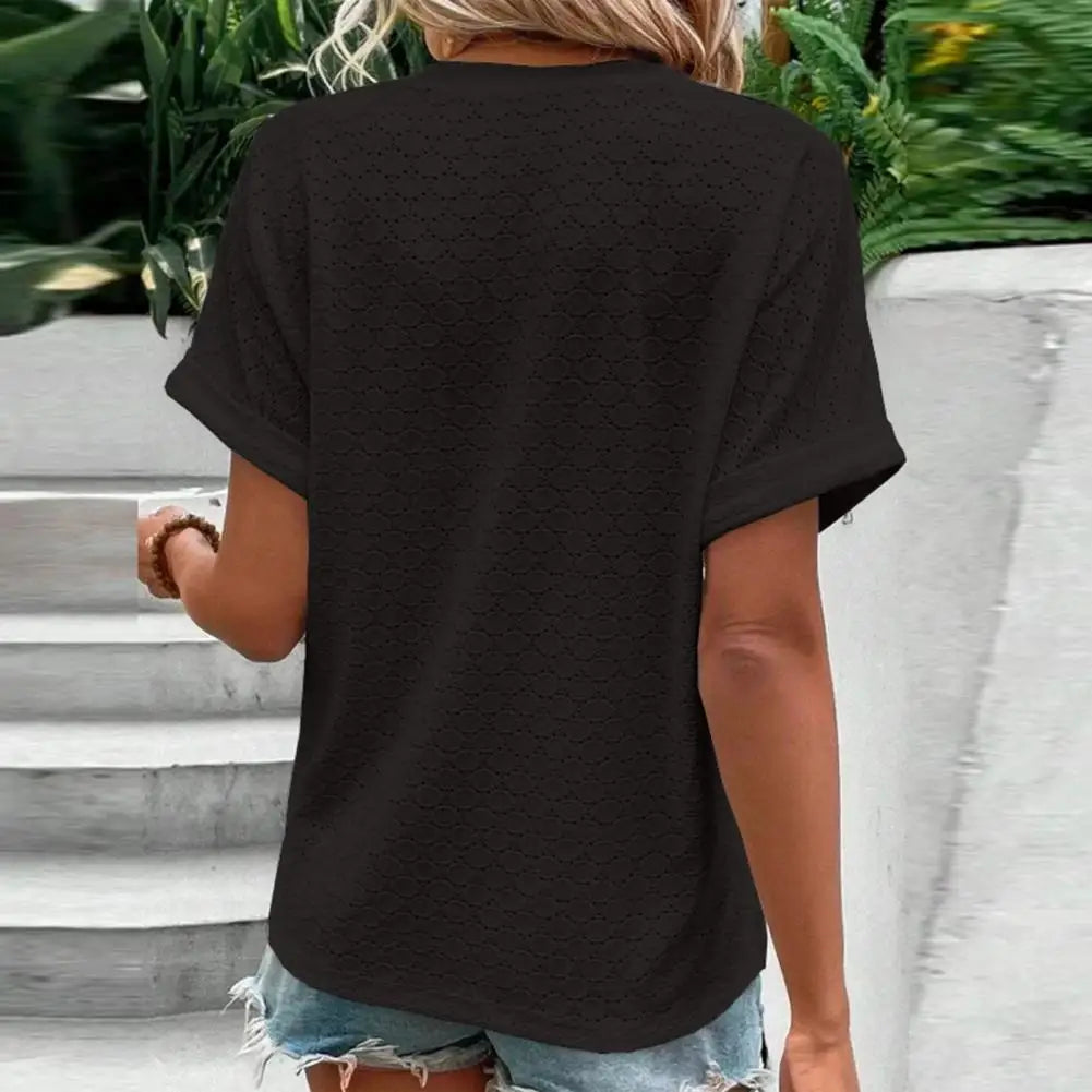Valenzora | Women's V-neck Top